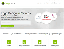 Tablet Screenshot of designimo.com